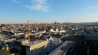 The view of Vienna from the location of the conference, the TutheSky room at the TU Vienna.